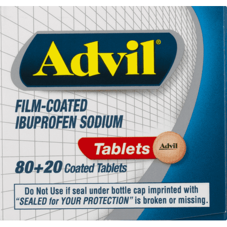 UPC 305730133814 product image for Advil Film-Coated (100 Count) Pain Reliever / Fever Reducer Tablet, 200mg Ibupro | upcitemdb.com
