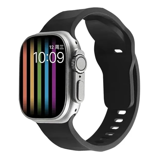 Correa Silicón Suave Sport Para Apple Watch Series Ultra, Se, 1, 2, 3, 4, 5, 6, 7, 8, 9, 10