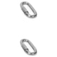 thumbnail image 3 of Conector de cadena de mosquetón de bloqueo de tornillo Greeniant en forma de D de Acero inoxidable, 3 of 6