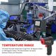thumbnail image 3 of Termómetro Infrarrojo Dispositivo De Prueba De Temperatura De Alta Precisión Termómetro Infrarrojo Profesional Sin Tacto Con Pantalla Digital Para La Industria Inevent TO003580-00, 3 of 7
