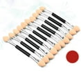 thumbnail image 2 of Eyeshadow Sponge Brushes,Dual Sided Eyeshadow Sponge Tip Brushes, 10pcs Double Ended Disposable Eye Shadow Sponge Applicators Make Up Brush, 2 of 5