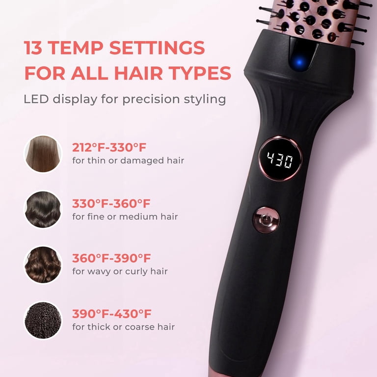 Morfone Thermal Brush, 1.5 Inch Ionic with LED Display photo 7