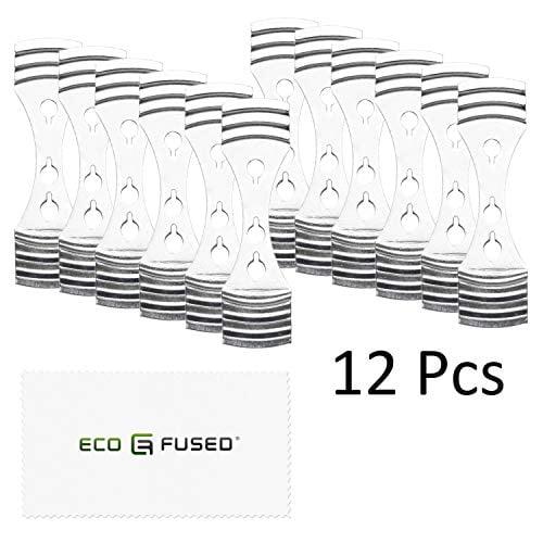Eco Fused Metal Candle Wick Centering Device, 12 Pack, DIY Candle