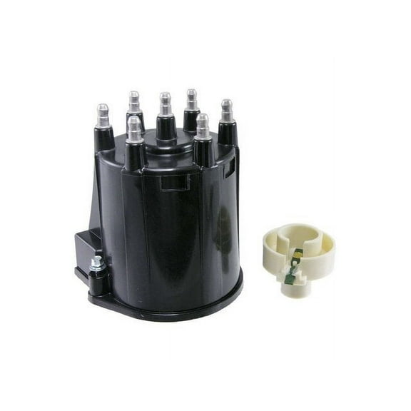 Distributor Cap and Rotor Kit - Compatible with 1988 - 1995 Chevy C1500 4.3L V6 1989 1990 1991 1992 1993 1994