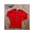 thumbnail image 5 of Dewadbow Toddler Baby Boys Girls Knitted Sweater Cardigan Coat Long Sleeve Tops, 5 of 6