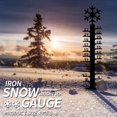 thumbnail image 4 of Medidor de nieve Rawiri de 24" con forma de copo de nieve, medidor de nieve para motos de nieve, estacas de metal hechas a mano para jardín, césped al aire libre, fiestas, decoraciones navideñas, 4 of 4