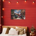 thumbnail image 2 of Stupell Industries Mr. and Mrs. Claus Hearth Canvas Wall Art, design by Sara Culpepper, 16 x 24, 2 of 7
