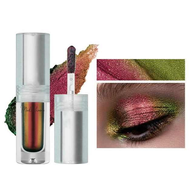 Liquid Eye Shadow Pearl Monochrome Metal Eye Shadow Liquid Eye Shadow 1.5Ml, Makeup Eye Shadow
