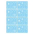 thumbnail image 2 of Vacemry Under $5 Christmas Window Clings, 480PC Snowflake Static Sticker Decals, Removable Glass Door Decorations, Seasonal Winter Frosted Window Art, 2 of 8