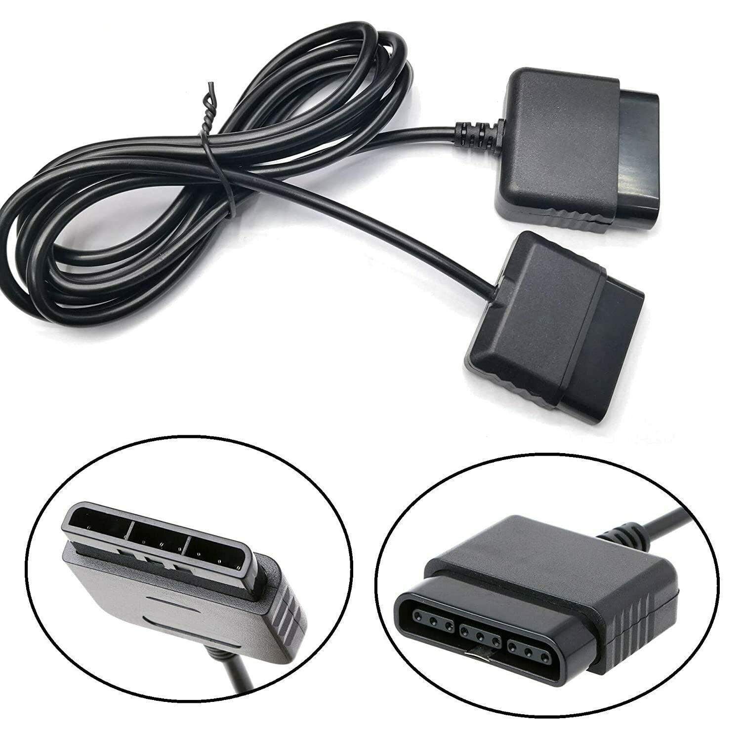 Extension Cable for Playstation 2 PS2 Controller Cord 6FT for Sony PS2