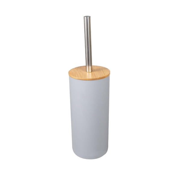 Juego de escobillas para inodoro BLESIY accesorio de baño duradero limpieza profunda Gris