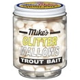 thumbnail image 2 of (2 pack) Atlas Mike's Glitter Glo Mallows Trout Dough Bait, Anise Scented, White, 2 of 3