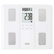 Tanita Body Composition Monitor 50g Made in Japan White BC-331 WH Double LCD makes it easy to understand and easy to see.