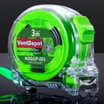 thumbnail image 5 of Flexómetro Retráctil Fluorescente VentDepot 1 Pza 3mx19mm ABS y Acero al Carbono Transparente y Verde, 5 of 5