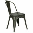 thumbnail image 4 of Spaco 4 Pieces Tolix Style Metal Dining Side Chair Stackable Wood Seat-Black, Lounge Chair, Dining Room Chair for Kitchen, Dining, Bedroom, Living, 4 of 8