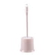 thumbnail image 2 of Juego de cepillo y soporte para inodoro con mango largo | Cepillo compacto para baño con depósito de agua extraíble | Rosa o gris | Juego de 1 pieza, 2 of 6