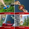 thumbnail image 2 of US Marine Corps Veteran Car Decals - Set of 4 USMC Window Stickers EGA Logo Vinyl Decal for Vehicle Truck Bumper Water Bottle Laptop, 2 of 5