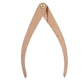 thumbnail image 1 of Calibrador Regla de madera Herramienta de medición de distancia de posicionamiento Herramientas de alfarería para medición de cerámica Calibrador de madera de 8 pulgadas, 1 of 14