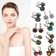 thumbnail image 4 of Jumpingount Premium garantiza pendientes de libélula de bronce vintage, pendientes colgantes de piedra lunar con incrustaciones de patrón tallado Ropa, zapatos y accesorios Miscelánea Vino rojo, 4 of 6