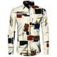 thumbnail image 3 of Camisas de moda para hombre guapo, camisetas casuales con estampado 3D, botones, solapa, manga corta y larga, estilo hip hop, para hombre y mujer, estilo urbano, cárdigan, 3 of 4