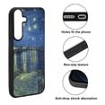 thumbnail image 2 of WIRESTER Shockproof Soft Rubber Cover Case for Samsung Galaxy S25+ / S25 Plus 6.7" 2025, Starry Night Over The Rhone, 2 of 5
