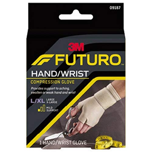 FUTURO Hand and Wrist Compression Glove, Provides Support and