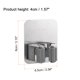thumbnail image 2 of Soporte de Pared para Fregona y Escoba Unique Bargains 2 Piezas Acero Inoxidable 304 Gris, 2 of 5