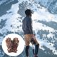 thumbnail image 5 of Guantes Etereauty Camo para hombre y joven, de lana, ligeros, para tiro con arco, equipo para exteriores, dedos completos, 5 of 7