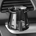 thumbnail image 3 of Soporte Para Bebidas Con Salida De Aire Para Coche, Soporte Para Vasos De Agua Para Coche, Bandeja Negra Para Comida De Coche, Soporte Para Bebidas, Organizador, Soporte Para Vasos Abs Inevent VI010102-00, 3 of 6