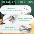 thumbnail image 3 of Pinzas de Acero Inoxidable para Colgar Ropa, Pinzas Metálicas, Broches para Ropa, Resistentes y Multiusos para Tendederos, Toallas, Calcetines, Fotos y Bolsas, 3 of 4