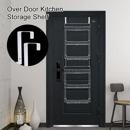 Over Door Hanging Storage Basket Over Door Kitchen Storage