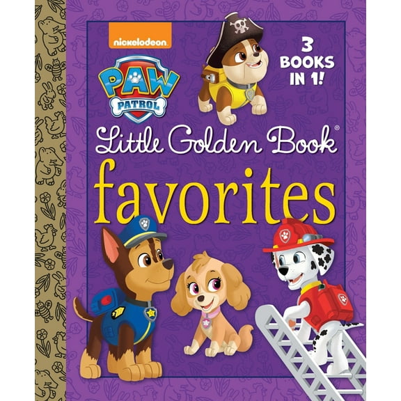 Pre-Owned Paw Patrol Little Golden Book Favorites (Hardcover) 0399553584 9780399553585