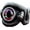 Red, variant on Men's Stainless Steel Vintage Domineering Ghost Devil's Eye Round Cut Bloody Gemstone Snake Biker Ring