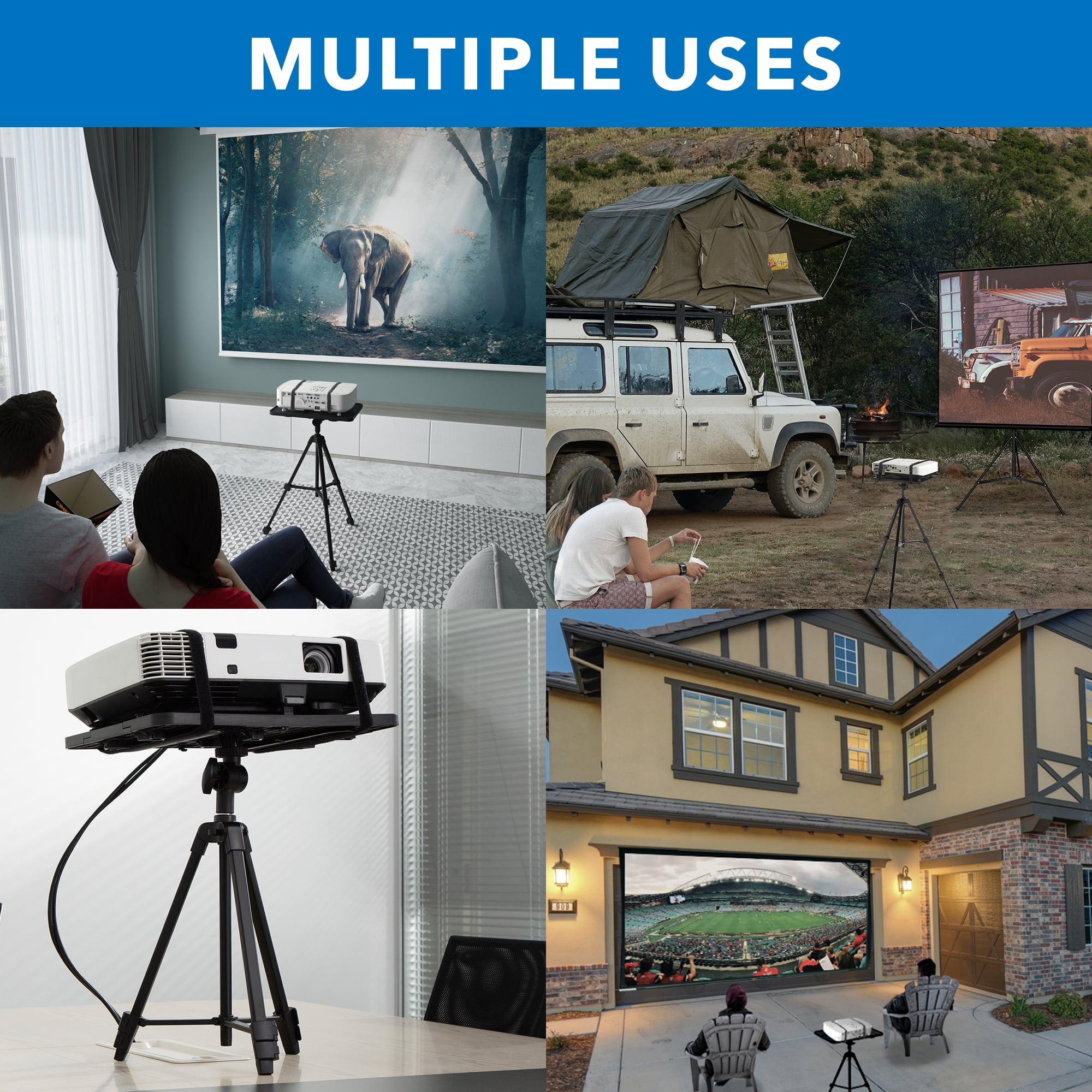 Mount-it! Portable Projector Tripod Stand