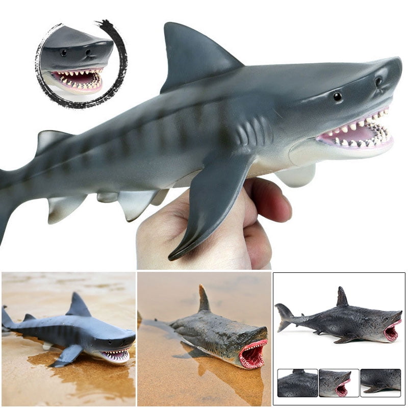 Lifelike Shark Shaped Toy Realistic Motio Simulation Animal Model for Kids 