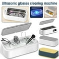 thumbnail image 3 of Ultrasonic Glasses Cleaning Machine Portable Household Timed Denture Cleani, 3 of 8