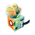 thumbnail image 3 of Caja de pañuelos de papel, juguete para desarrollar habilidades s, pañuelos de seda, juguete sensorial, pañuelos arrugados para niños, niñas y, 3 of 8