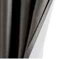 thumbnail image 4 of Gorgeous Home Linen Set of 2 Panels Noa Blackout Thermal Lined Window Curtain Drapes With Grommets For Bedroom Charcoal Color 63" length, 4 of 5
