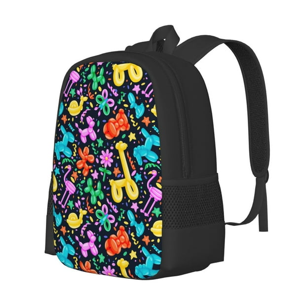 Fotbe Colorful Air Balloons1 Mochila para Hombre y Mujer - Tela Oxford 600D Resistente - Mochila Impermeable de Gran Capacidad para Escuela, Viajes y Senderismo