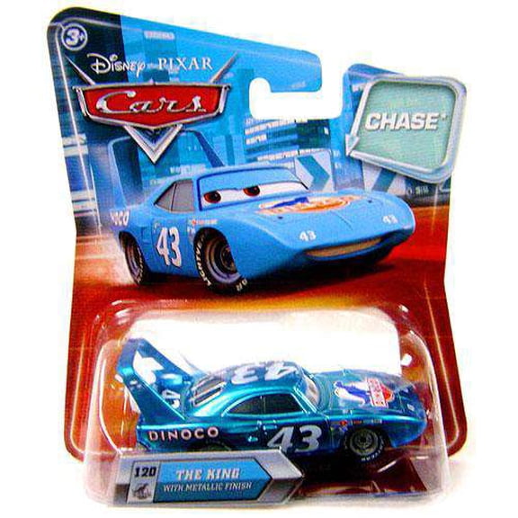 Disney Cars Lenticular Eyes Series 2 The King WIth Metallic Finish Diecast Car