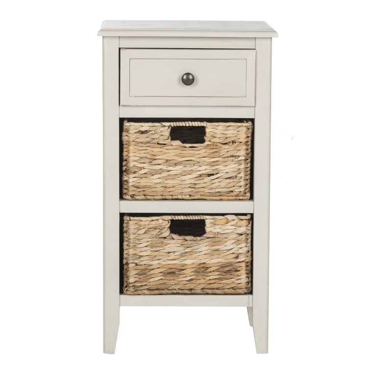 Safavieh Everly Drawer Side Table, Vintage Gray photo 2