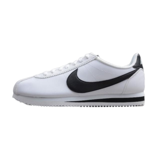 Tenis Nike Cortez Leather Blanco Con Negro Nike 807471-101