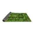 thumbnail image 2 of Ahgly Company Indoor Square Oriental Green Traditional Area Rugs, 8' Square, 2 of 4