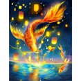 thumbnail image 1 of Wdftyju Full Cross Stitch Handcraft 11CT Stamped Fishes Costura DIY Home Ornament Kit Wdftyju 6rw2yj9hz2hg2pr3, 1 of 9