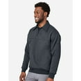 thumbnail image 2 of Harriton M712 Unisex ClimaBloc™ Heavyweight Tactical Quarter-Zip Pullover-Dark Charcoal-S, 2 of 6