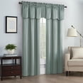 thumbnail image 4 of Eclipse Canova Thermaback Blackout 42 x 95 Window Curtain Panel in Blue River, 4 of 5