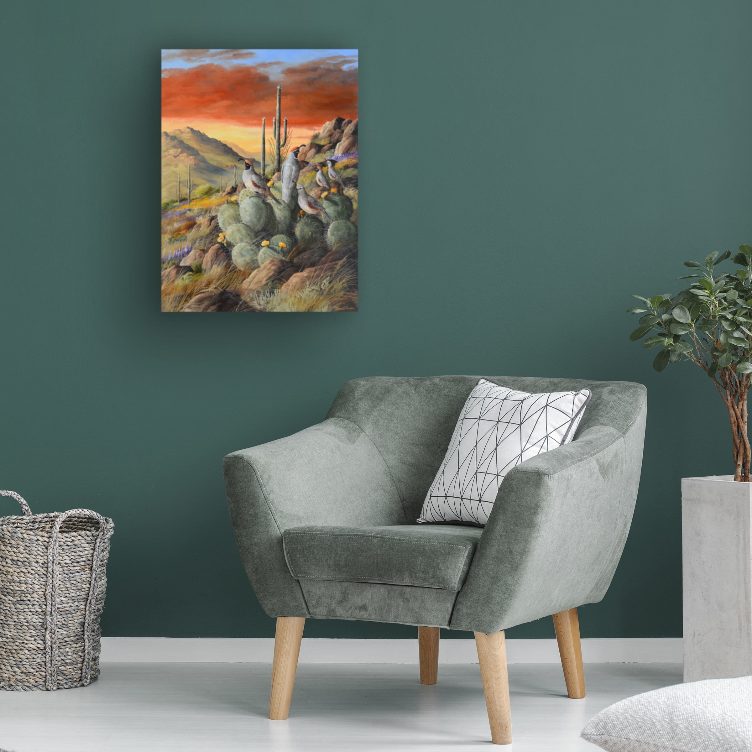 Trevor V. Swanson 'Birds I' Canvas Art