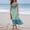 Green, variant on QUNYINEY Long Sundresses for Women Beach Flowy Floral Sleeveless Tank Dress A Line Loose Fit Summer Crew Neck Dresses
