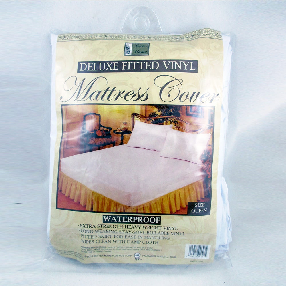 Premium Queen Size Mattress Soft Protector Waterproof Fitted Bed Cover Anti Dust 