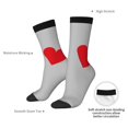 thumbnail image 4 of KLL Animal Bulldog1 Print Cool Socks Men's Women's Crew Socks Funny Crazy Novelty Stockings, 4 of 6